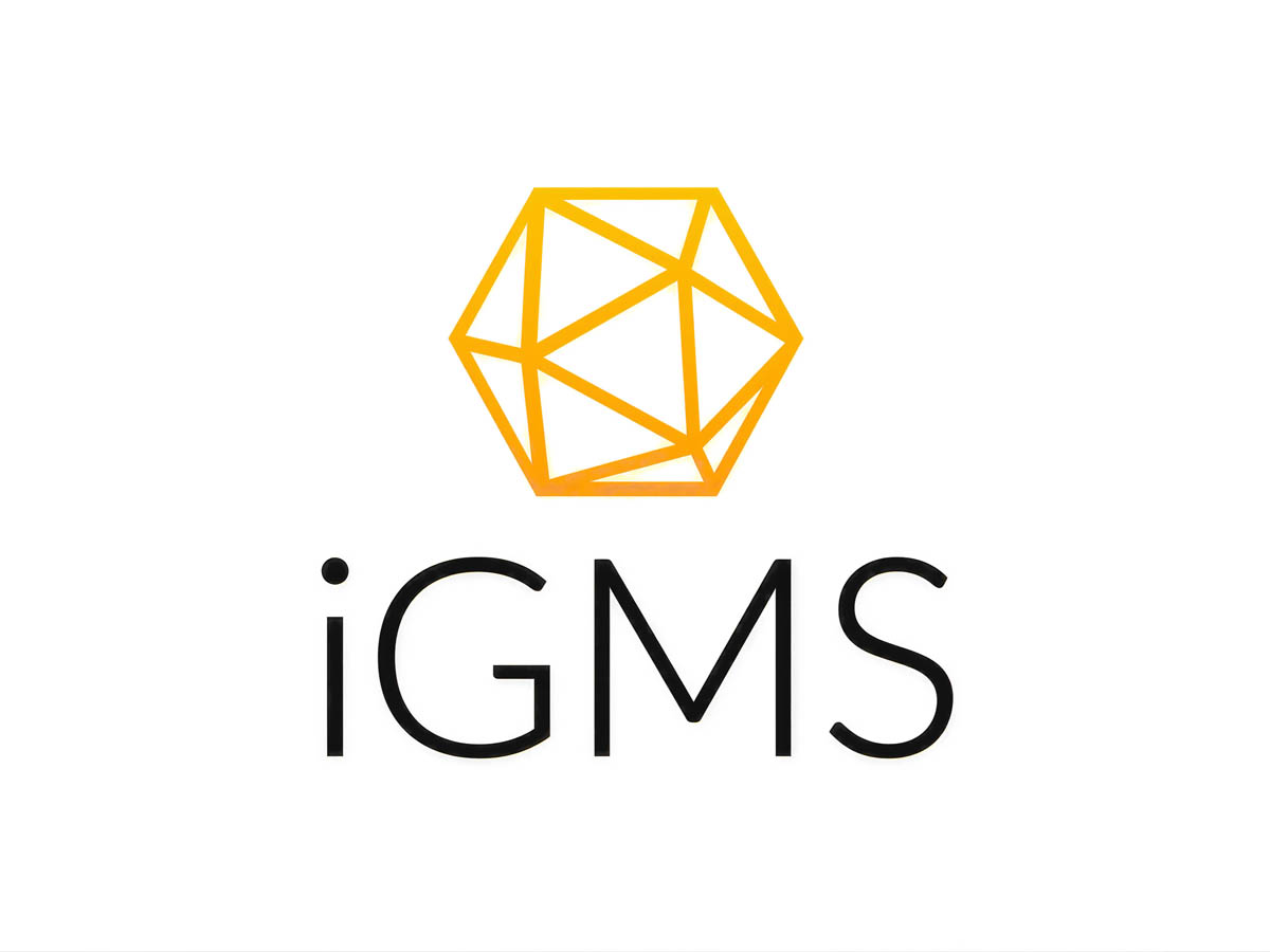 IGMS channel manager logo — start gratis med 30 dollar i kreditt
